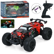 Машина 23 см р/к на акумуляторі зі світлом, USB, гумовими колесами та корпусом о не б`ється, на амортизаторах, в асортименті, у коробці 31х18,5х16,5 см