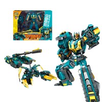 Трансформер «Робот-транспорт-зброя» 16 см, у коробці 29,5х22,5х10 см