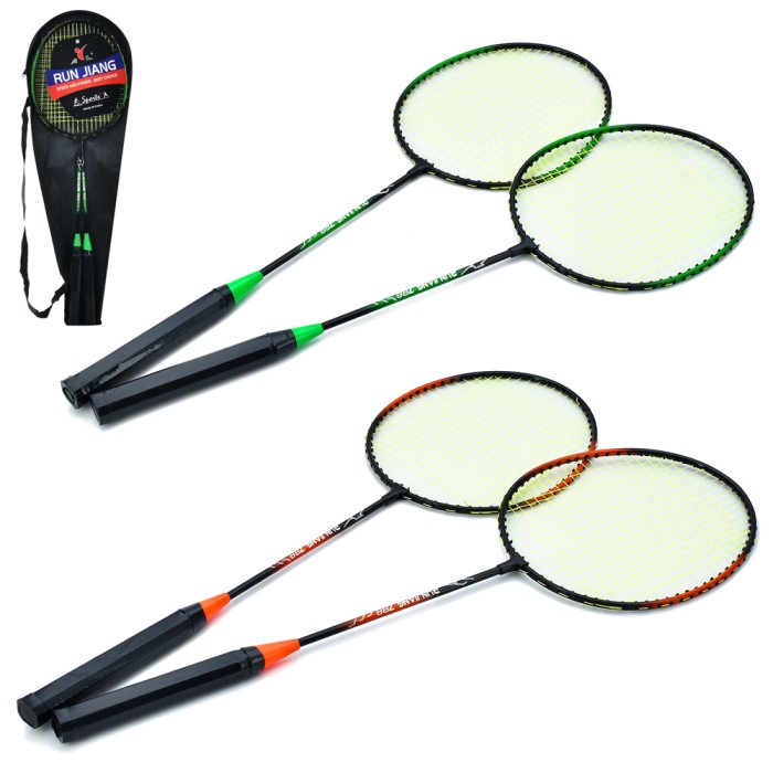 Набір для бадмінтону: 2 ракетки по 65 см, в асортименті, у чохлі 22х68х3 см