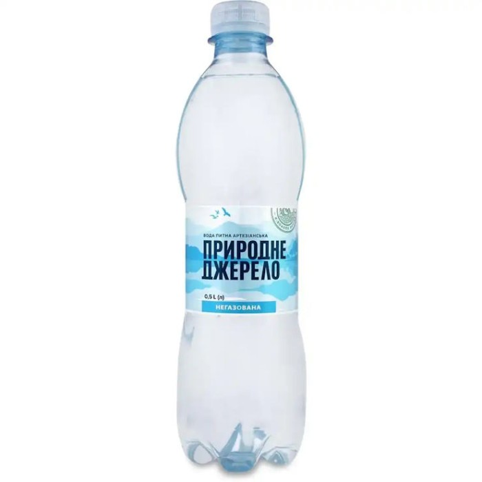 Вода питна «Природне джерело» негазована 0,5 л
