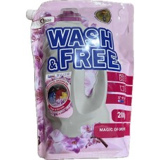 Гель для прання «Universal. Магія орхідеї» 2 л докпай, WASH&FREE