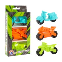 Набір техніки «Мото Міні» з 3 елементів, у коробці 18х5х3 см, ТМ Технок