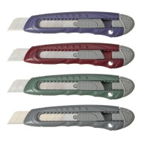 Ніж канцелярський «MORANDI STYLE» з шириною леза 18 мм та механічним фіксатором леза, в асортименті, ТМ Buromax