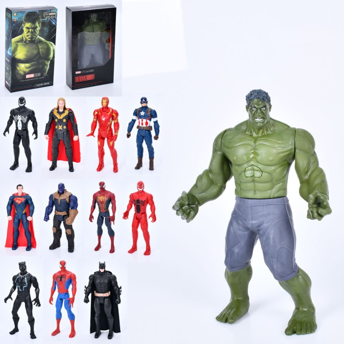 Фігурка «AV. Супергерой» 30 см зі звуком та світлом, на батарейці, в асортименті, у коробці 18х31х7 см