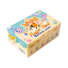 Фарби пальчикові 6 кольрів по 40 мл, RUDIX