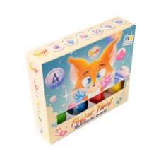 Фарби пальчикові 4 кольри по 60 мл, RUDIX