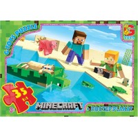 Пазли «Minecraft» на 35 елементів, ТМ G-Toys