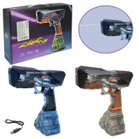 Іграшковий водний пістолет 27 см на акумуляторі, в асортименті, у коробці 37х9х25 см