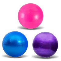 М'яч для фітнесу 85 см вагою 1200 г, в асортименті, у пакеті