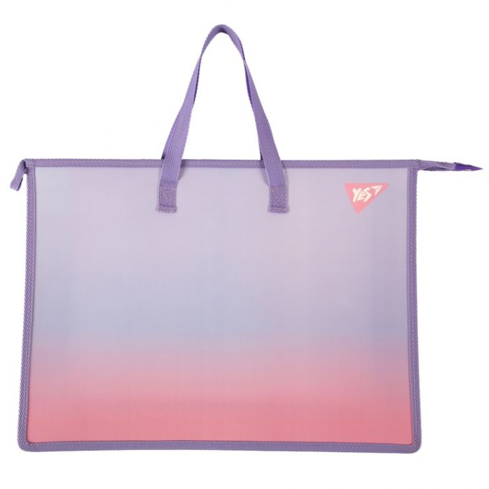 Папка-портфель «Fusion» А3 на блискавці з тканинними ручками, ТМ YES