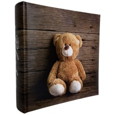 Фотоальбом «Bear 4» на 300 фото 10х15см з паперовими аркушами, обкладинка з ламінованого картону, 22х22 см
