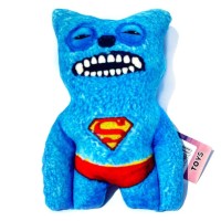 М`яка іграшка «Зубастик» 25 см синій, ПП Копиця