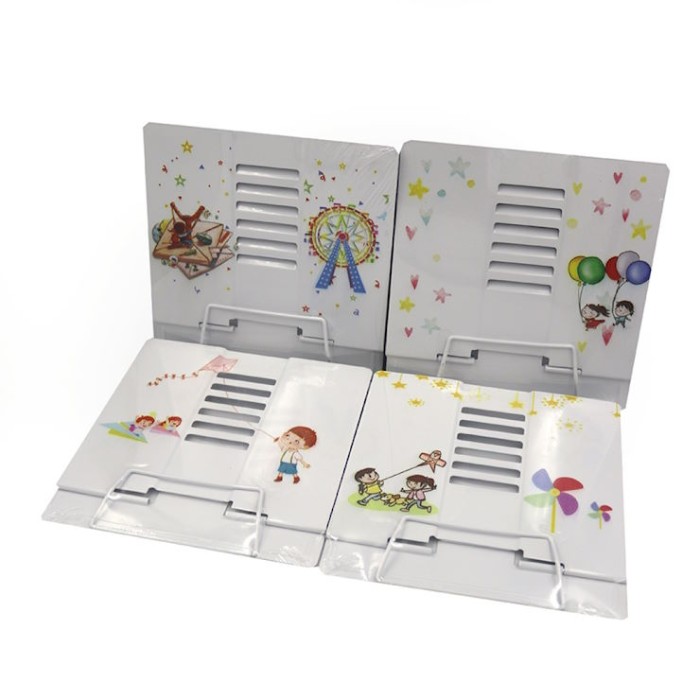 Підставка для книг «Kids» металева 20,8х18,8 см, в асортименті