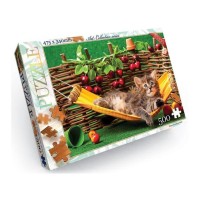 Пазли «Котеня у гамаку» на 500 елементів, ТМ Данко Тойс