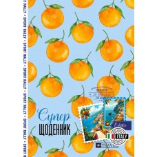 Щоденник шкільний 14,5х20 см на 40 аркушів з матовою ламінацією, ТМ Мандарин