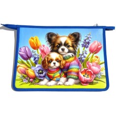 Папка А4+ на блискавці з кольоровим друком на одне відділення, ТМ Мандарин