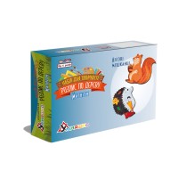 Набір для творчості «Розпис по дереву. Магніти-лісові мешканці», у коробці 17х4х12,5 см, ТМ Умняшка