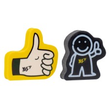 Гумка «Не ускладнюй!» фігурна, в асортименті, ТМ YES