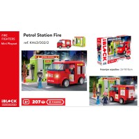 Конструктор «FIRE» на 207 деталей, у коробці 32х21,5х5 см, IBLOCK JUNIOR