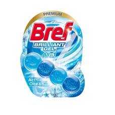 Блок для туалету «Brilliant Gel. Арктичний океан» 42 г, ТМ Bref