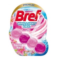 Блок для туалету «Brilliant Gel. Весняна злива» 42 г, ТМ Bref