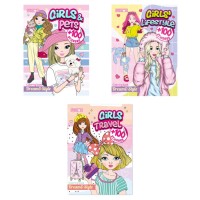 Розмальовка «Dream & Style» та 100 наліпок на 26 аркушів з м`якою обкладинкою 21х30 см, в асортименті, ТМ Апельсин