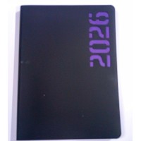 Щоденник датований «NEON» A5 на 336 сторінок з обкладинкою зі шкірзаму, фіолетовий, ТМ Buromax