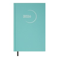 Щоденник датований «MADAM» A5 на 320 сторінок з обкладинкою зі шкірзаму, бірюзовий, ТМ Buromax