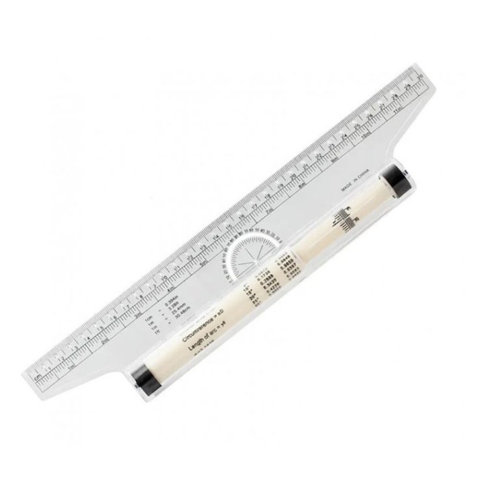 Лінійка-рейсшина роликова 30 см