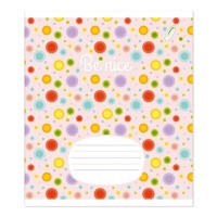 Зошит на 18 аркушів у клітинку «Горошок», № 0377, Пір'їнка