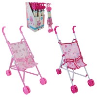 Візочок-тростинка для ляльки, в асортименті, у дисплеї 27х28х55 см