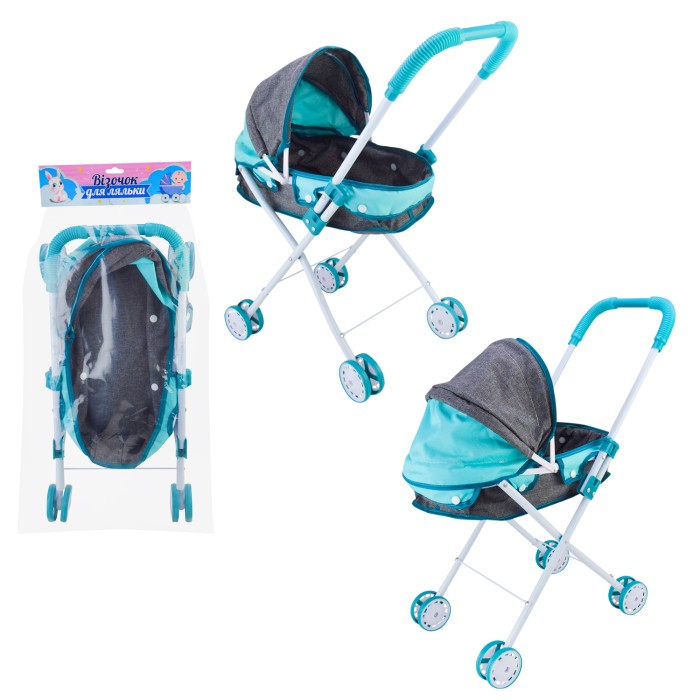 Візочок для ляльки 36х48х52, у пакеті 36х60 см