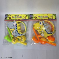 Набір музичних інструментів: бубон, маракаси, саксофон, в асортименті, у пакеті 24х21х5 см