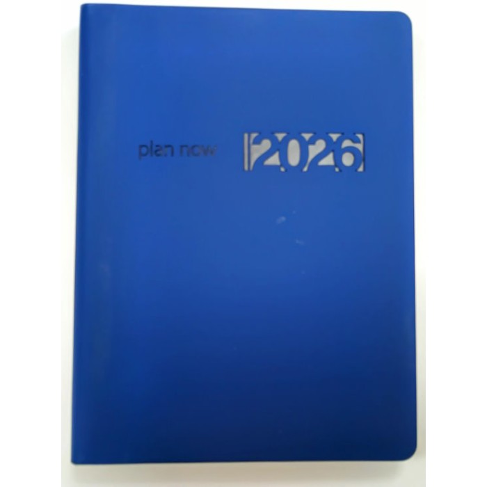 Щоденник датований «MADERA 2026» A5 на 336 сторінок з обкладинкою зі шкірзаму, синій, ТМ Buromax