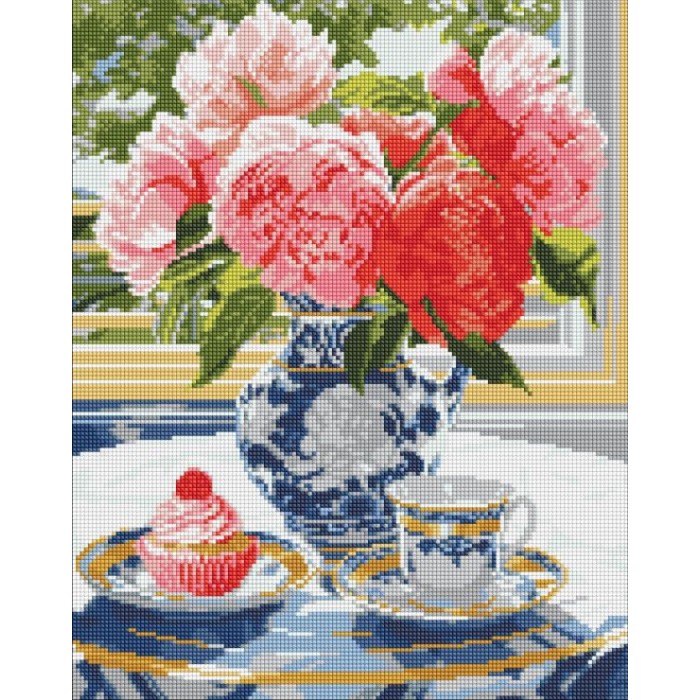 Набір з алмазною мозаїкою «Солодкий сюрприз» 40х50 см, ТМ Ідейка