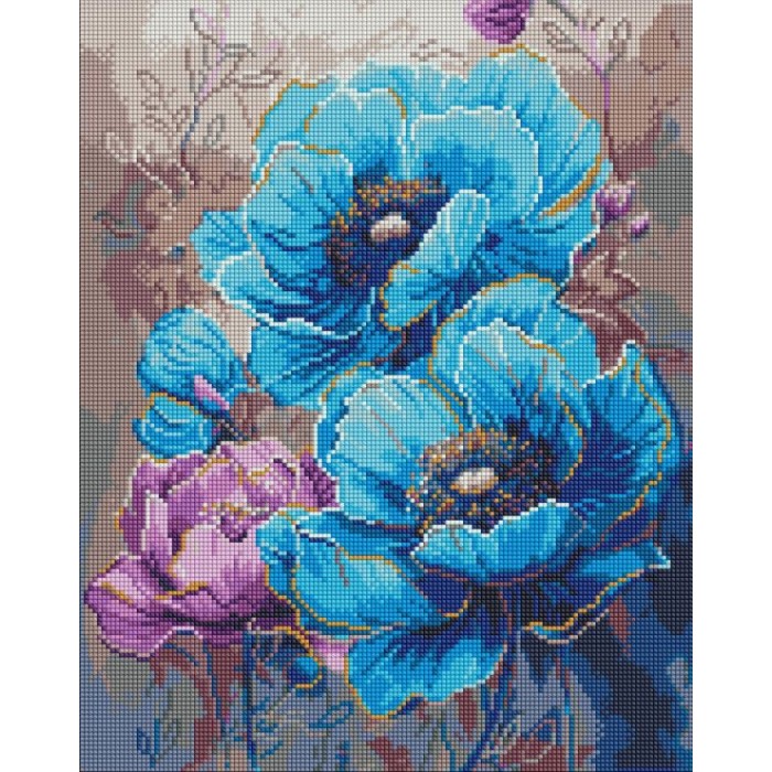 Набір з алмазною мозаїкою «Симфонія кольорів» 40х50 см, ТМ Ідейка