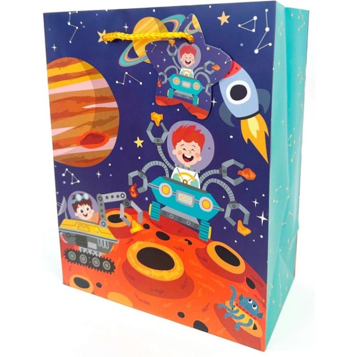 Пакет паперовий 18х23х10 см, ТМ Мандарин