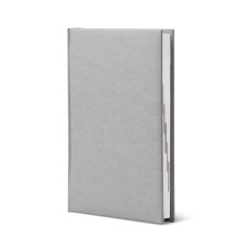 Щоденник датований «Infolk» А5 на 176 аркушів з обкладинкою зі шкірзаму, сірий, ТМ Brisk