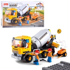 Конструктор «Спецтехніка» на 248 деталей з фігурками, у коробці 38х23.5х6 см, SLUBAN