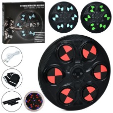 Боксерський набір: мішень 42х42 см, машина, настінний боксерський тренажер, 6 цілей, 15 швидкостей, 15 режимів