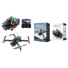 Квадрокоптер 36 см р/к складний 2,4G на акумуляторі зі світлом, парою, камерою, Wi-Fi, запасними лопастями та чохлом, у коробці 18,5х24,5х8 см.