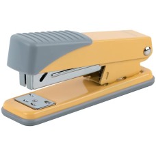 Степлер «Exakt-2» металевий на 25 аркушів під скобу №24/6, жовтий, ТМ Axent