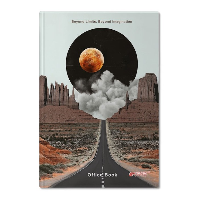 Канцелярська книга у клітинку на 96 аркушів з твердою палітуркою та картонною обкладинкою, №4448, в асортименті, ТМ Brisk