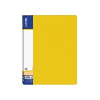 Папка пластикова А4 з 30 файлами жовта, ТМ Economix