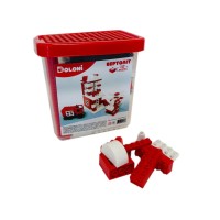 Конструктор «Гелікоптер» на 117 деталей, у пластиковому боксі, ТМ Долоні