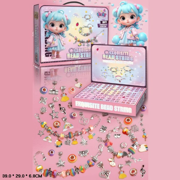 Набір для створення прикрас типу Пандора, у коробці 39х29х7 см