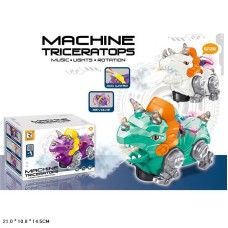 Машина «Тваринка» зі світлом та звуком, на батарейці, у коробці 21х10,8х14,5 см