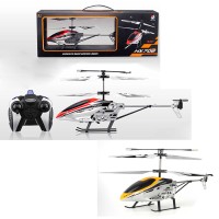 Гелікоптер 24 см р/к на акумуляторі зі світлом, гіроскопом та USB, в асортименті, у коробці 42х15,5х8 см