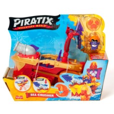 Ігровий набір «PIRATIX S.Піратський корабель Морський Громодвиж» 14,5х12,5 см з аксесуарами, у коробці 20х15х7 см