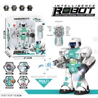 Робот 27 см р/к зі світлом, стріляє гелевими кулями, на батарейці, у коробці 27,5х27,5х13,5 см